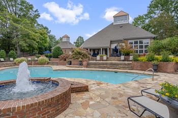 Swimming pool with sundeck